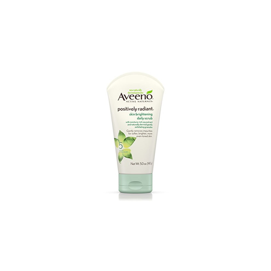 Aveeno Positively Radiant Skin Brightening Exfoliating Daily Scrub, 5 Oz