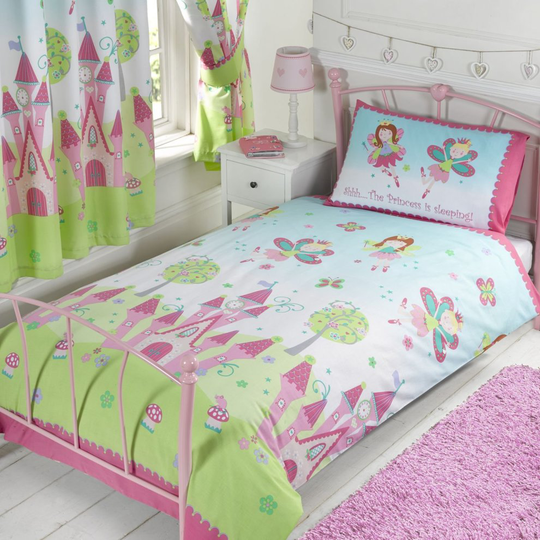 Princess is Sleeping Junior Duvet Cover and Pillowcase Set