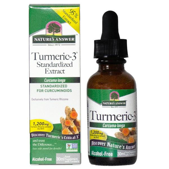 Natures Answer Turmeric - 3, 30ml