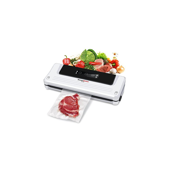Bonsenkitchen Vacuum Sealers Machine, Automatic Food Sealer for Sous Vide Cooking and Food Saver|Dry & Moist Food Modes| Food Preservation with V