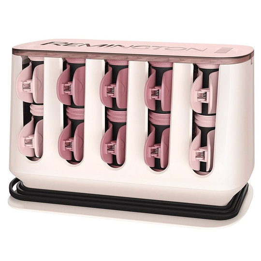 20pc Remington H9100 PROluxe Heated Rollers | Rose Gold Hair Rollers