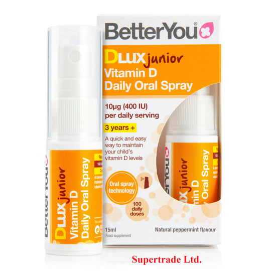 Better You DLux Junior Vitamin D Daily Oral Spray - 15ml