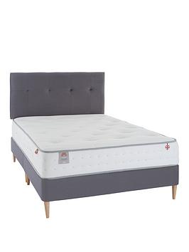 Airsprung Viva 1000 Pocket Comfort Bed + Mattress - Grey