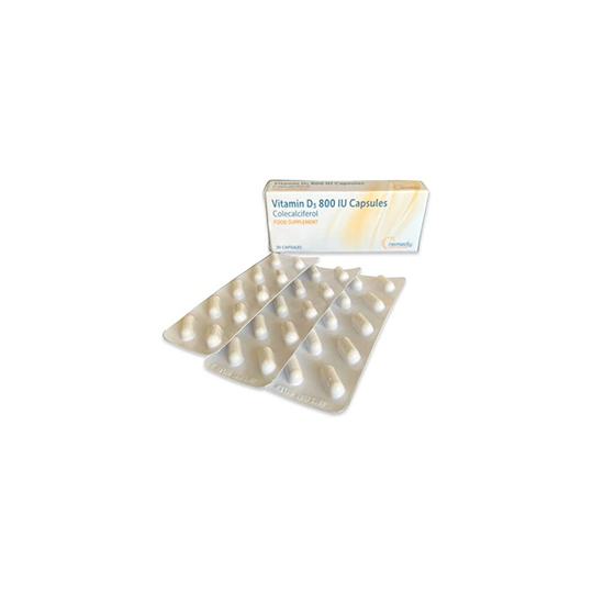 Vitamin D 800IU | Colecalciferol Capsules | 120 Capsules