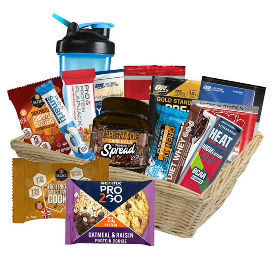 Large Hamper Kit Protein Hamper Gift Basket All Occasions Christmas