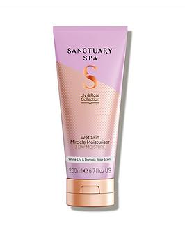 Sanctuary Spa Lily &Amp; Rose Collection Wet Skin Miracle Moisturiser 200Ml