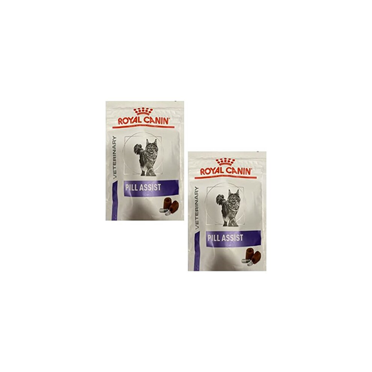 2 Pack Pet Pill Assist Cat Adult Dry Treat 45g Pouch That Easily Covers And Disguises Pill To Easily Give Your Pet Meds