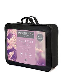Downland Forever Full 13.5 Tog Single Duvet - White