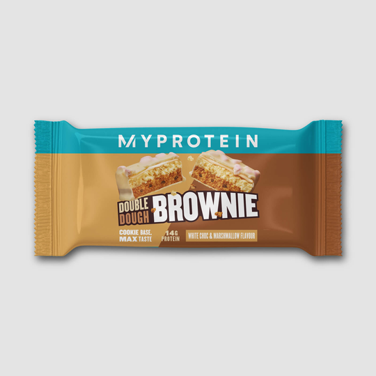 Double Dough Brownie (Sample) - White Chocolate and Marshmallow