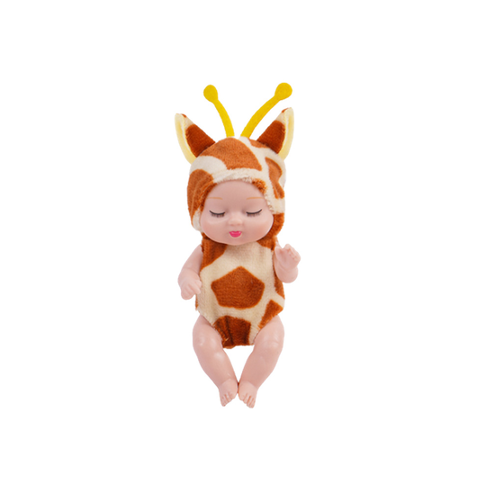 (Giraffe) Silicone Reborn Doll Animal Type Sleep Simulation Bjd Gils Princess Gift Toy Kid