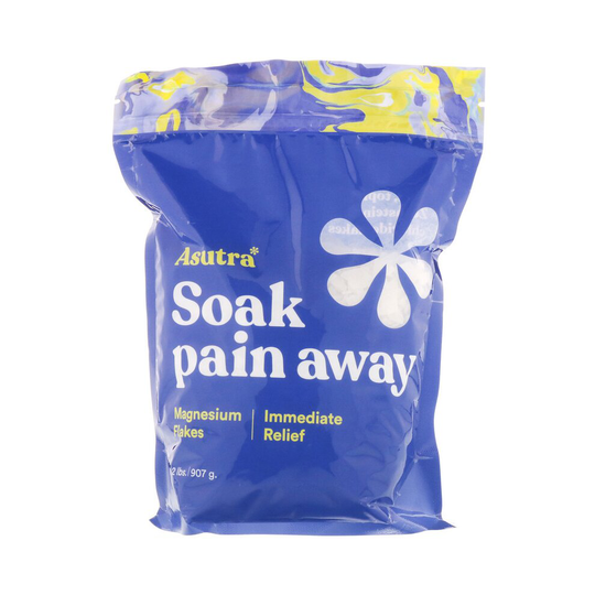 Asutra, Soak Pain Away, Magnesium Flakes, 2 lbs (907 g)