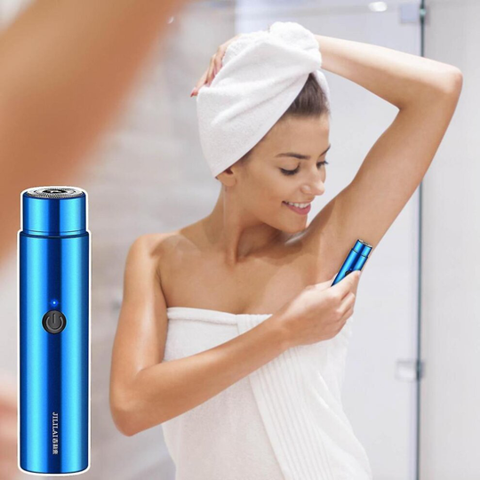 Mini Car Usb Rechargeable Electric Shaver Razor Shaver Black