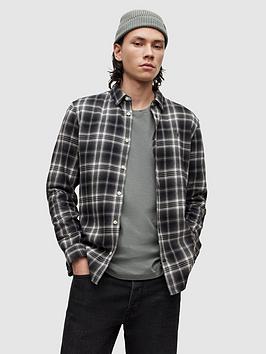 Allsaints Vilotta Long Sleeve Shirt - Black