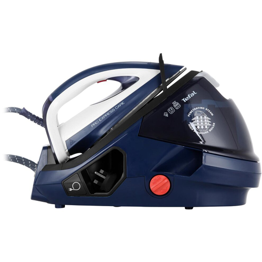 Tefal Pro Express Care Anti Scale GV9071 Pressurised Steam Generator Iron - Blue / White