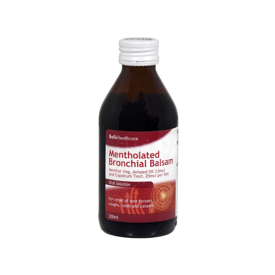 Bell's Mentholated Bronchial Balsam 200ml