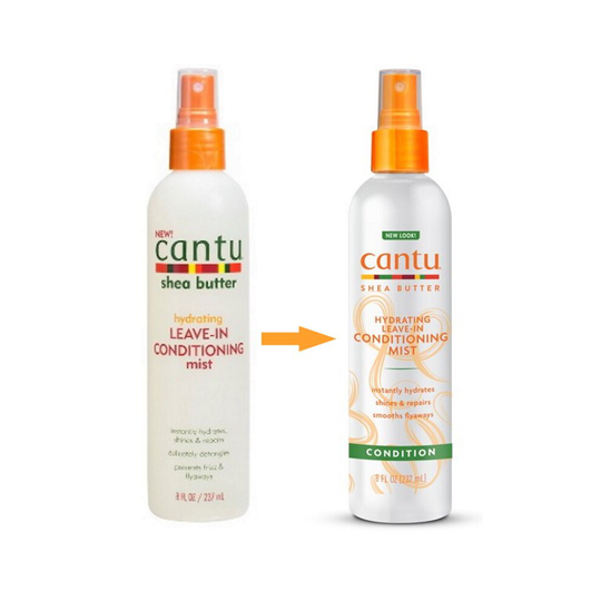 Cantu Shea Butter Hydrating Leave in Conditioning Mist, 8 Fluid Ounce