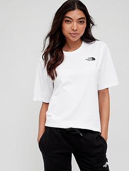 THE NORTH FACE Women's Relaxed Simple Dome - White, White, Size S, Women