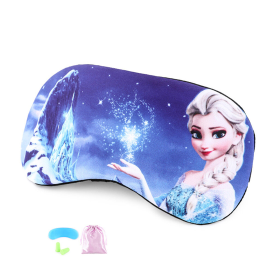 Elsa Anna Children's Sleep Mask Breathable Eye Mask Eyeshade with Gel
