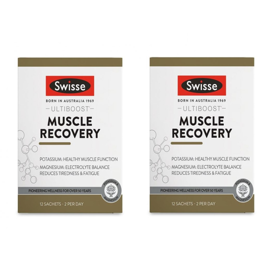 Swisse UltiBoost Muscle Recovery Supplements 12x Sachets (x2) *BESTBEFORE MAY2023*