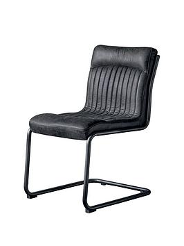 Gallery Aberdeen Chair Antique Ebony Leather