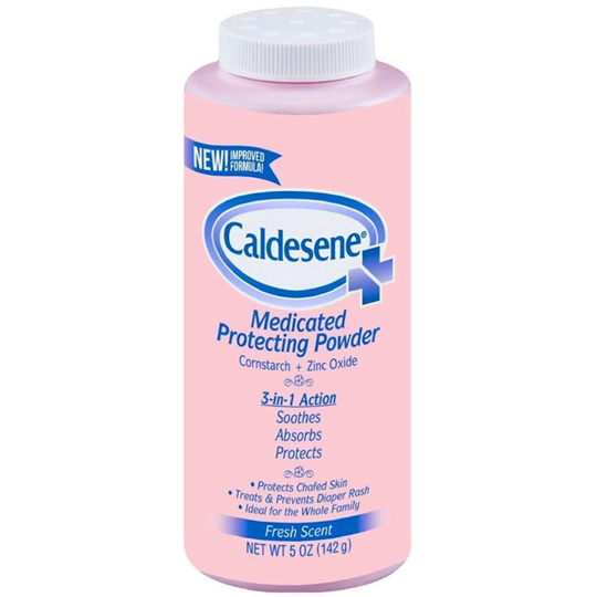 Caldesene Medicated Protecting Powder with Zinc Oxide & Cornstarch, 5 oz
