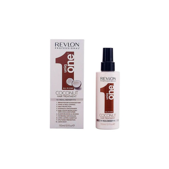 Revlon Professional Uniq One Hair Treatment 10 Real Benefits 150ml Coconut.