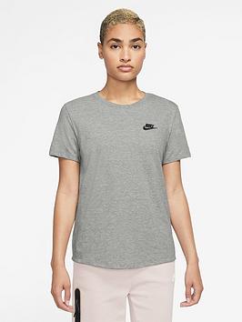 Nike Club T-Shirt - Grey