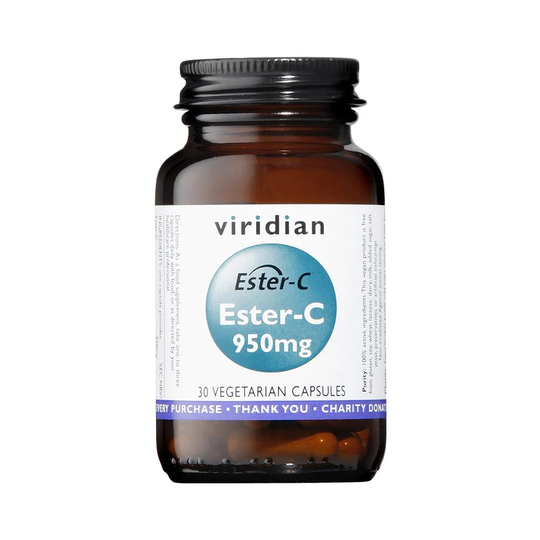 Viridian Ester-C, 950mg, 30 VCapsules