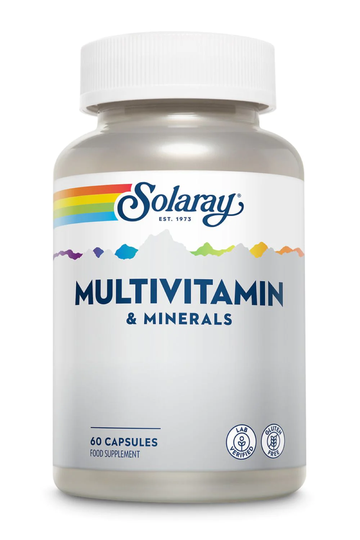 Solaray Multivitamin, 60 Capsules