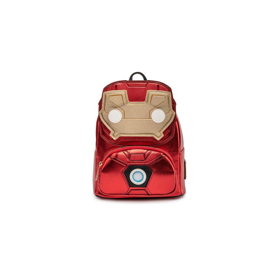Pop by Loungefly Marvel Iron Man Light-Up Mini Backpack