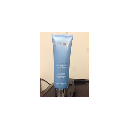 Premier Dead Sea Luxury Facial Cleanser with Micro Grains, 4.25-Fluid Ounce