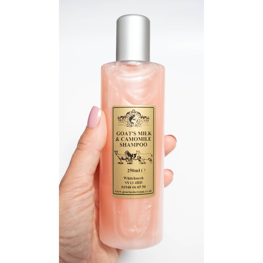 Goat's Milk and Camomile Shampoo 250ml Eczema, Psoriasis, Rosacea