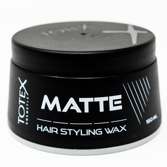 TOTEX - MATTE - Hair Styling WAX - Improved FORMULA - NEW LOOK - BARBER - 150ml