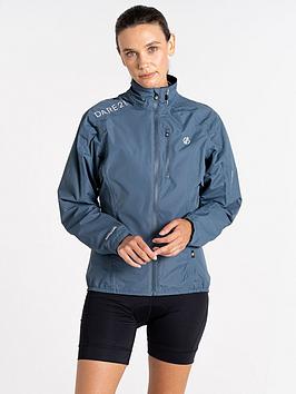 Dare 2b Ladies Mediant II Cycling Jacket - Grey, Grey, Size 8, Women