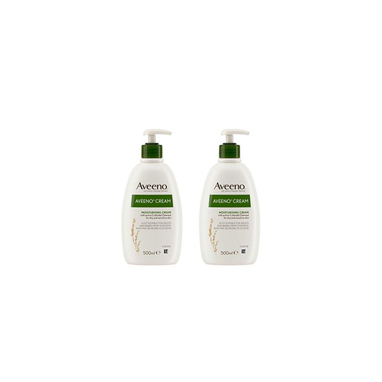 Aveeno Moisturising Cream Daily Care 500ml Pack of 2