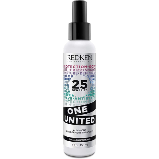 REDKEN | One United | 25 Multi-Benefits Leave-In Conditioner and Treatment Spray | Increases Manageability and Protection | 150 ml