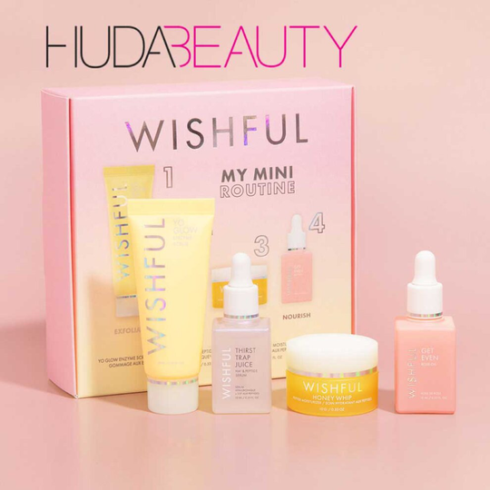Huda Beauty WISHFUL MY MINI ROUTINE