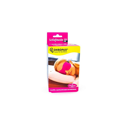 Ohropax Sleep Mask 3D Pink Pack of 1