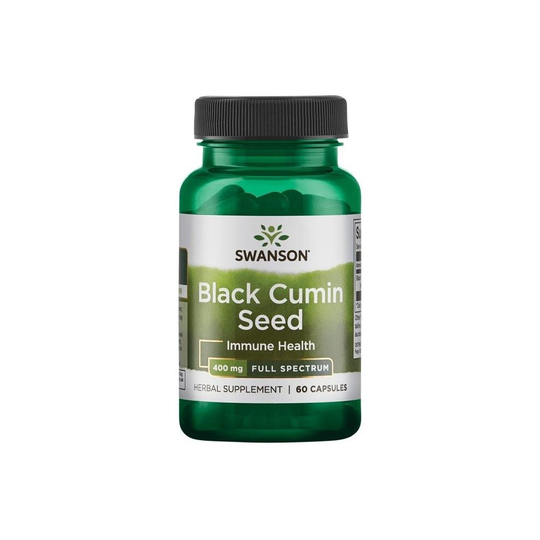 Swanson Full Spectrum Black Cumin Seed, 400mg - 60 caps