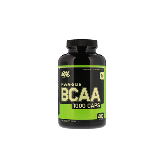 Optimum Nutrition, BCAA 1000 Caps, Mega-Size, 1 g, 200 Capsules