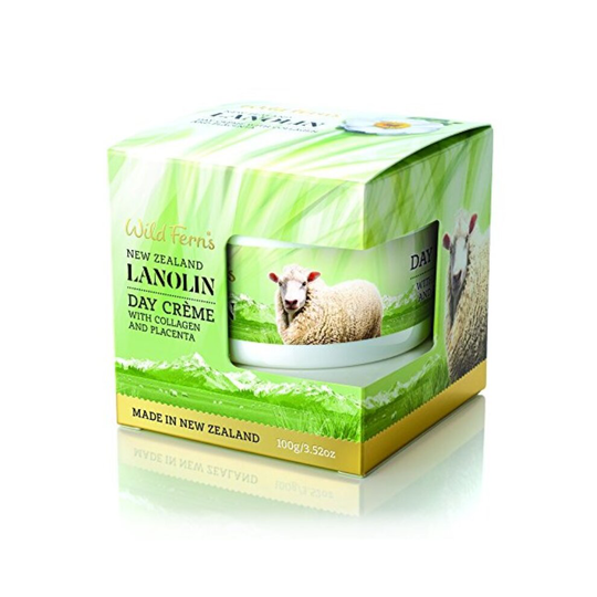 Wild Ferns Lanolin New Zealand Day Creme with Collagen and Placenta