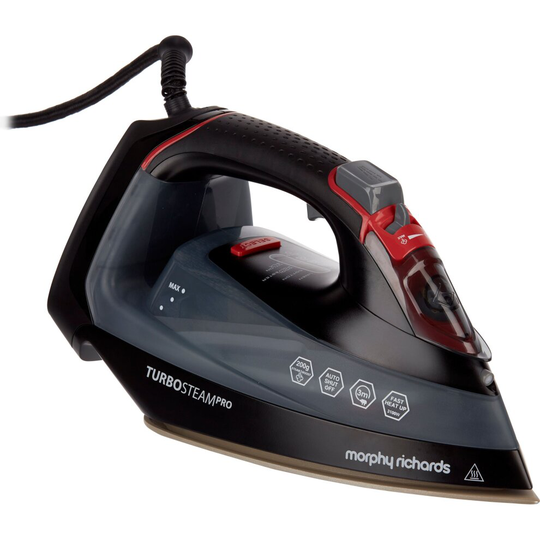 Morphy Richards 303175 3100 Watt Iron -Black / Stainless Steel