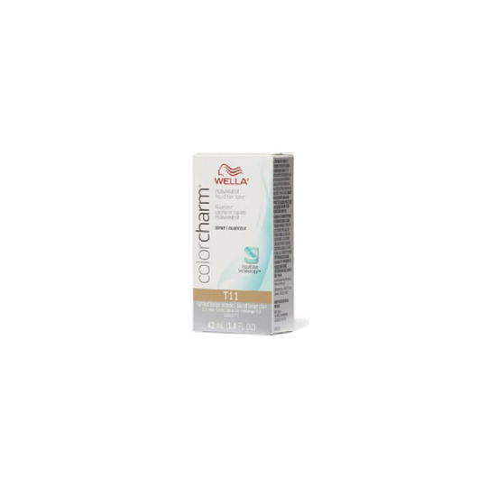 (T11 Lightest Beige Blonde) Wella Color Charm T11 Lightest Beige Blonde Hair Toner