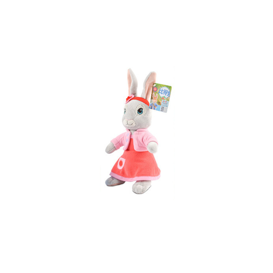 (Lily, 30cm) Plush toy short tail cute rabbit doll soothing sleep doll