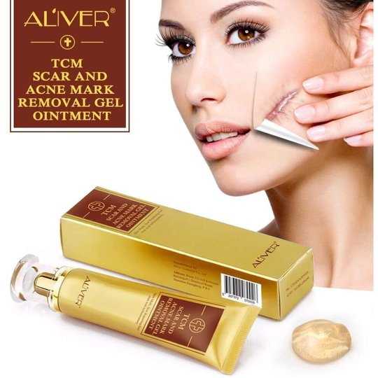 TCM Scar and Acne Marks Removal Cream Skin Repair Scars Burns Cuts Pregnancy Stretch Marks Acne Spots Skin Redness Treatment Cream Gel Ointment for