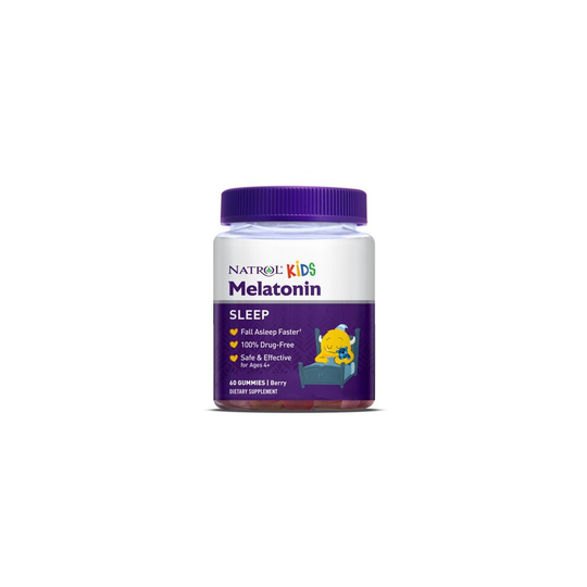 Natrol Kids Melatonin Gummies, Sleep Support, Berry, 1mg, 60ct
