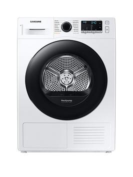 Samsung Series 5 Dv90Ta040Ae/Eu Optimaldry&Trade; Heat Pump Tumble Dryer - 9Kg Load A++ Rated - White