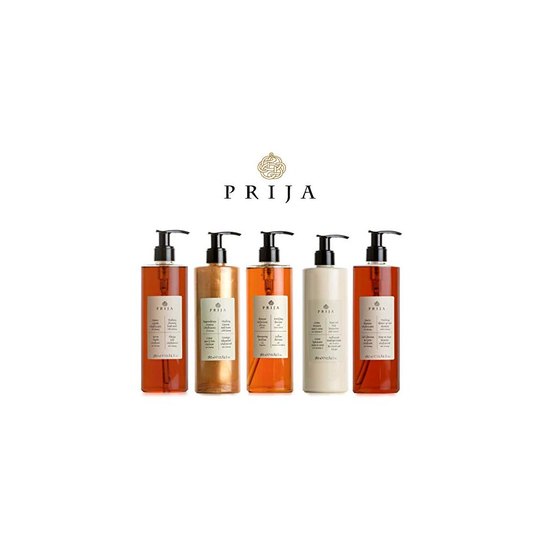 PRIJA XXL Set Soap Ginseng Handwash Shower Gel Shampoo Body Moistruriser