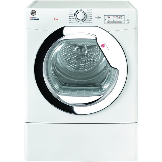 Hoover Vented Tumble Dryer - 8kg - White - C Rated - Freestanding - HLEV8LCG