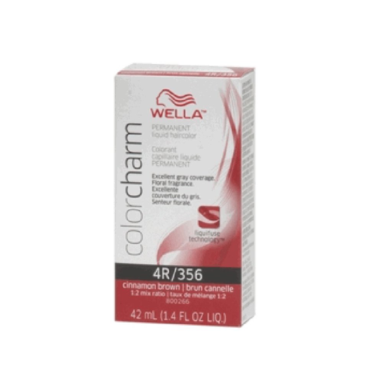(4R Cinnamon ) 4R Cinnamon Brown Wella Color Charm Permanent Haircolor